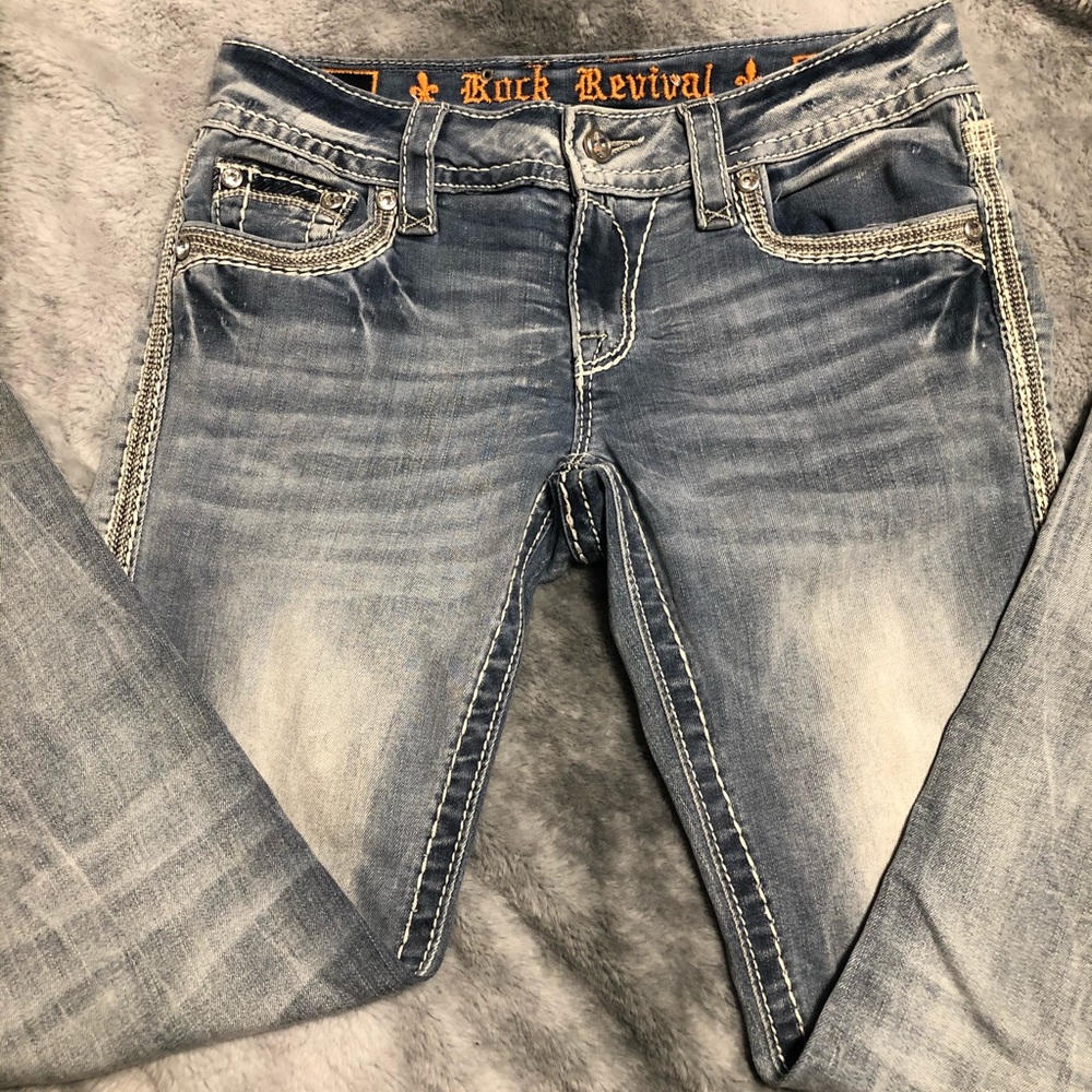 Rock revival jeans
